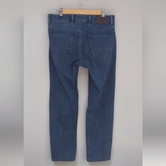 Massimo Dutti Women's Slim Fit Blue Jeans - Picture 2 of 8